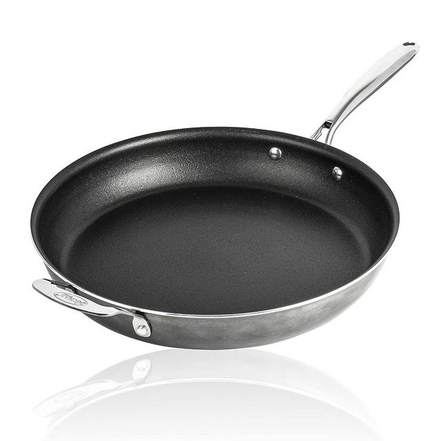 Granitestone Armor Max 14 Inch Non Stick Frying Pans, Non Stick Skillet, Large Frying Pan Nonstick Frying Pan, Induction Pan, Nonstick Pan for Cooking, Oven Safe Skillet, Dishwasher Safe, Black