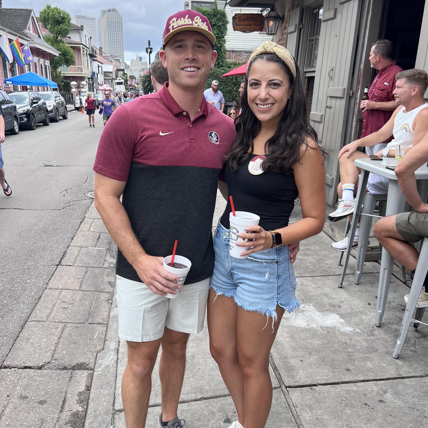 New Orleans for a Florida State football game - September 2022