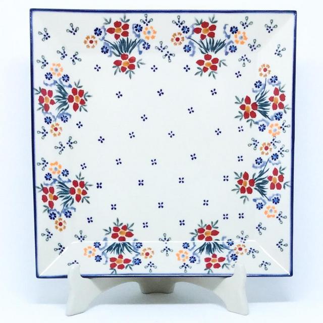 Manufaktura Square Platter in Delicate Flowers