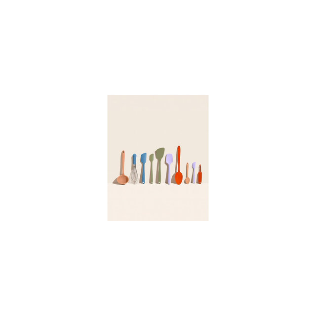 5 Piece Cooking Utensil Set, Mediterranean, 5