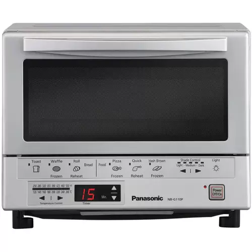 Panasonic 4-Slice Gray Toaster Oven