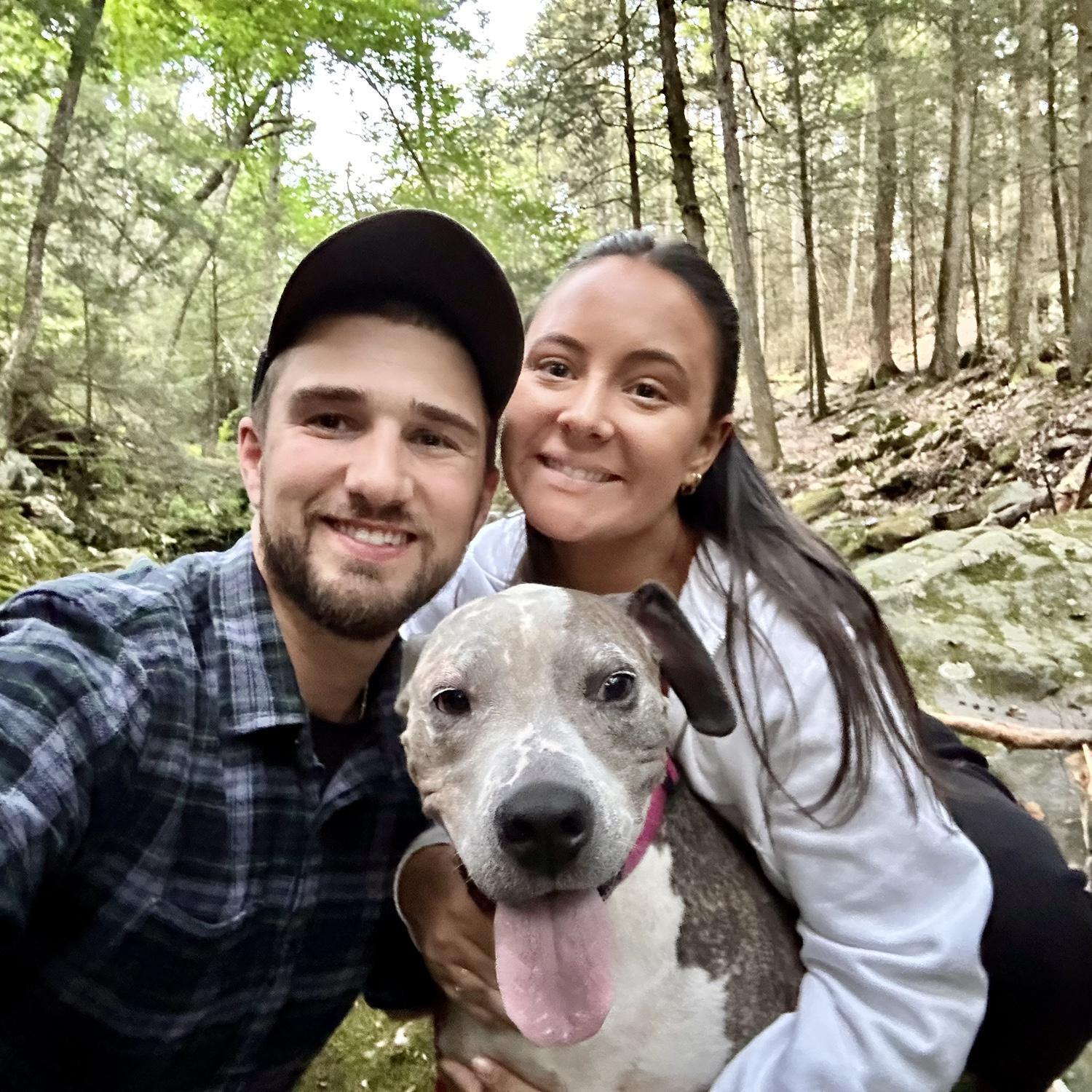 A hike with our dog Sadie
