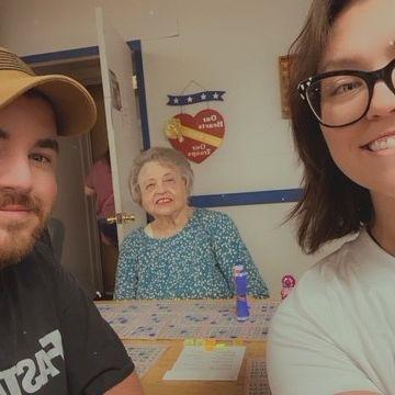 We miss grandma Carol very much. She will be with us during the wedding, even in spirit.