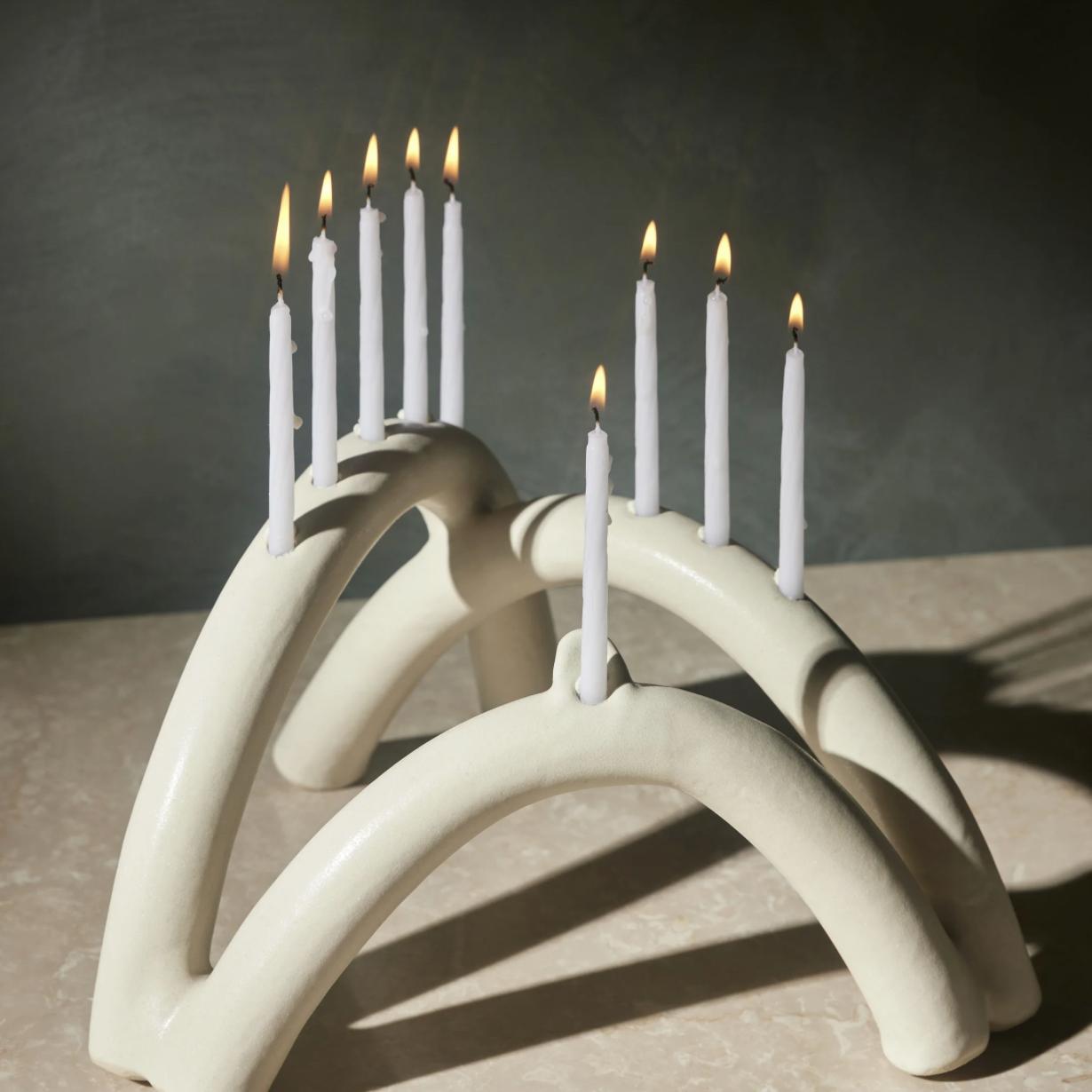 Shayna Menorah, Blanc by Style Union Home