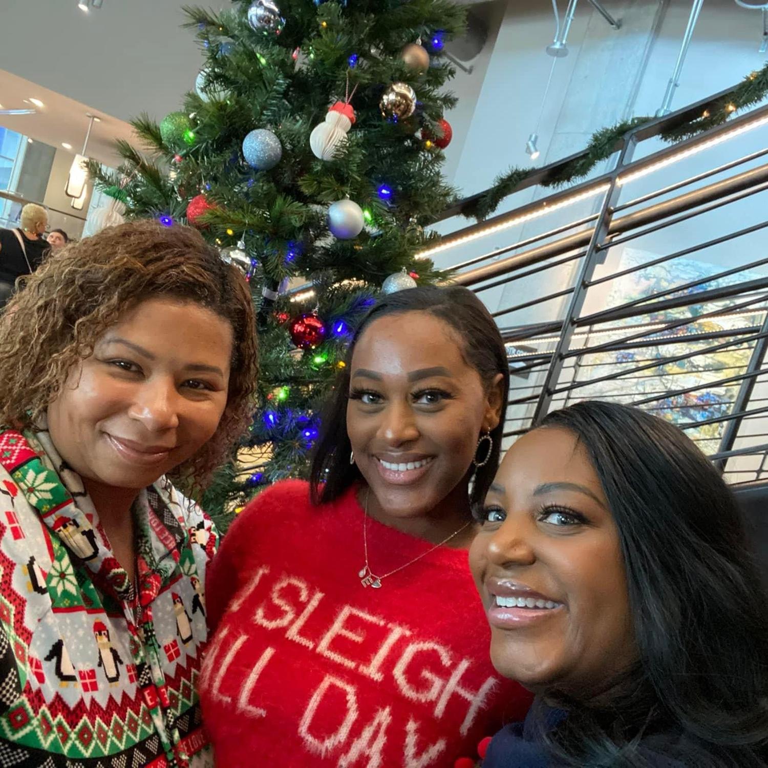 Nikki, Elisha & Regis ( Aunts of Bride)