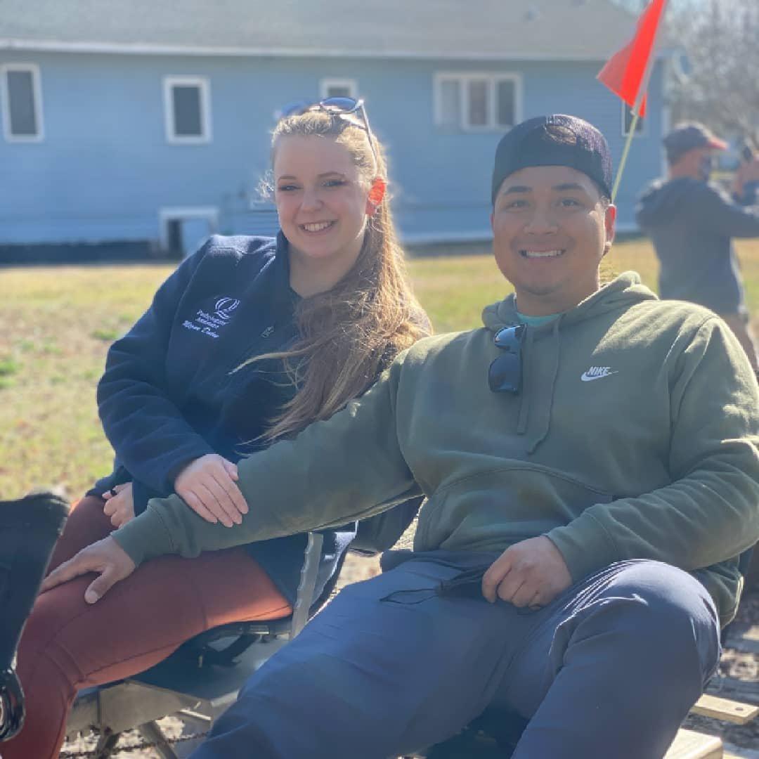 Jay came to visit in CT, Rail-Bike adventure, 2021
