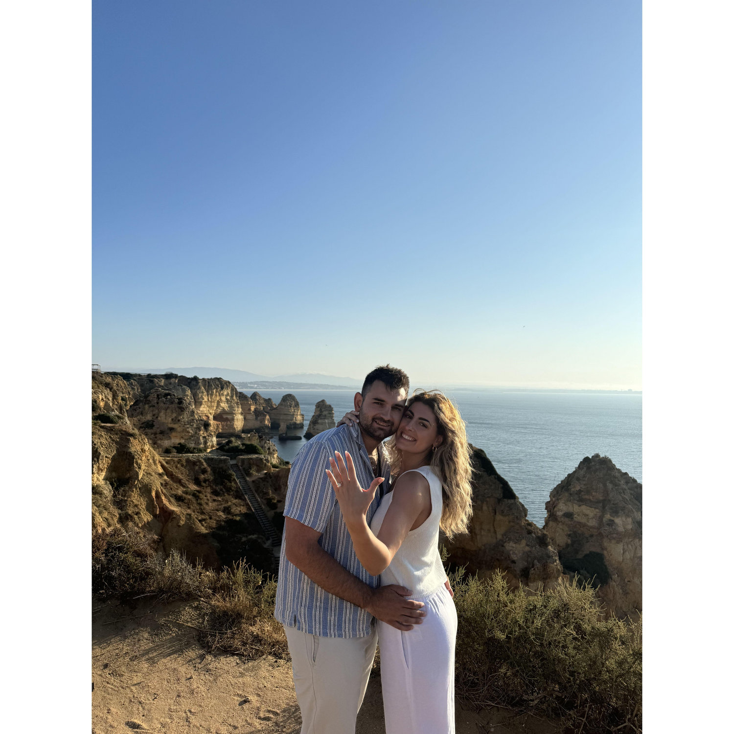 The day we got engaged!