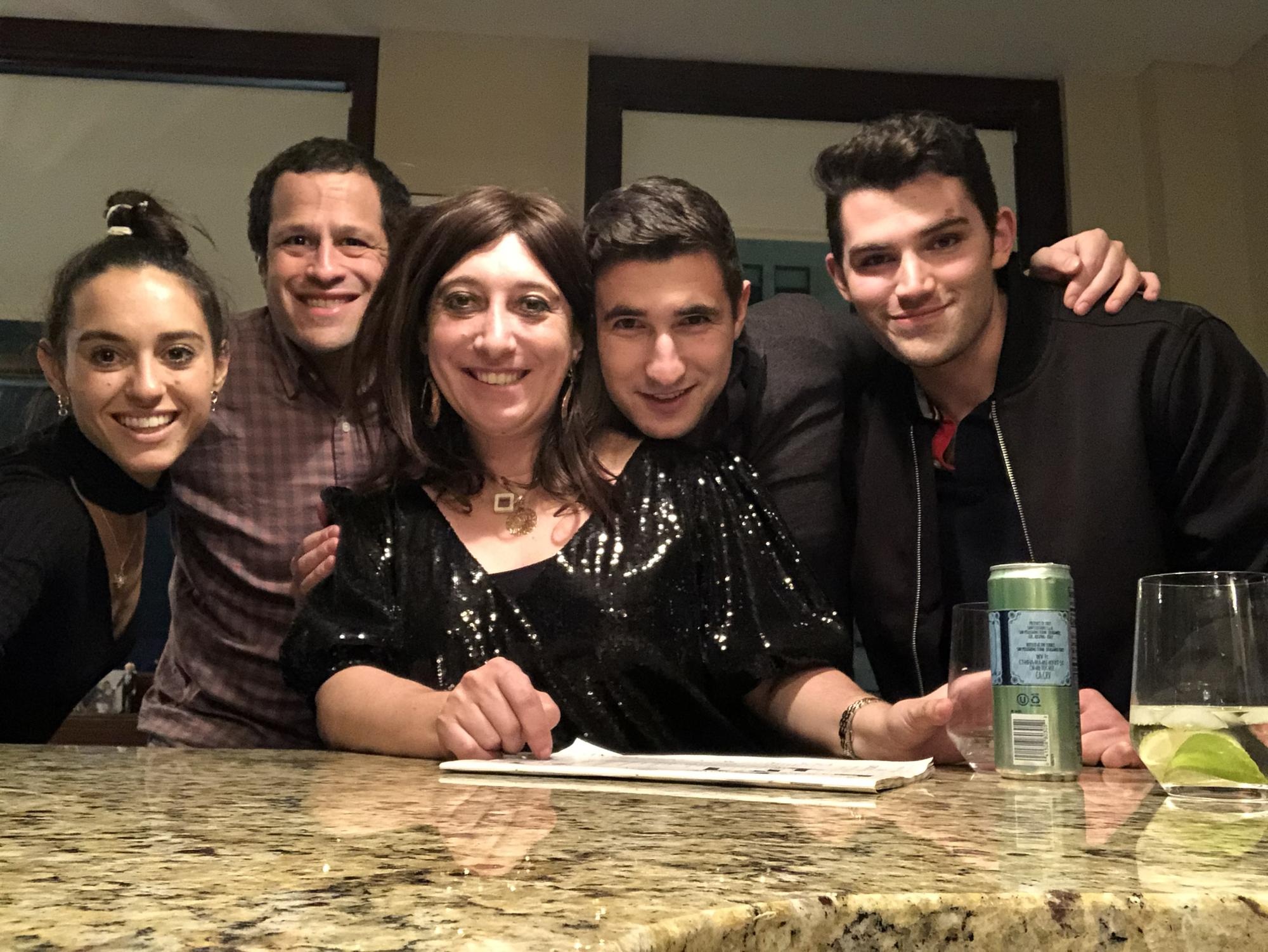 The engaged Magidson siblings and their amazing SOs.