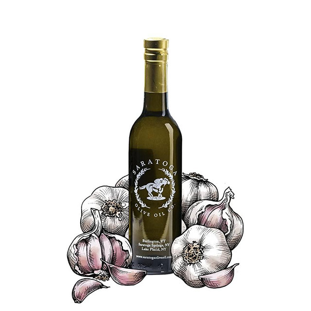Saratoga Olive Oil Company Garlic Infused Olive Oil 375ml (12.7oz)