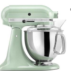 KitchenAid Artisan Series 5 Quart Tilt Head Stand Mixer with Pouring Shield KSM150PS, Pistachio
