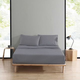 Ajo Cotton Percale 4-Piece Sheet Set
