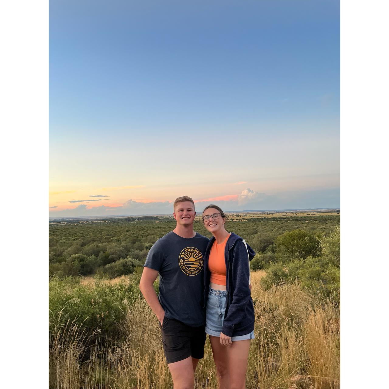 Ryan's first time on the farm