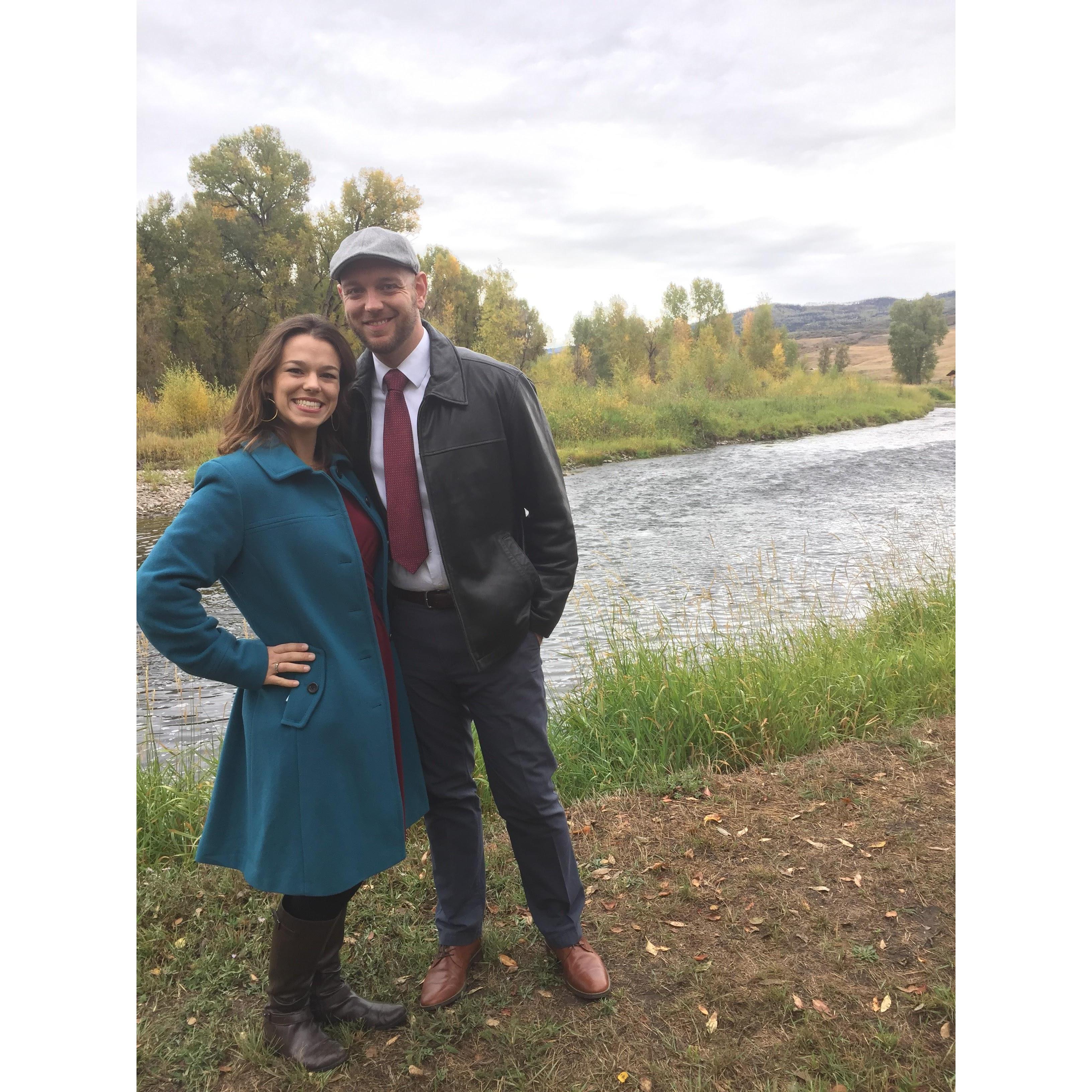 Colorado for a wedding!