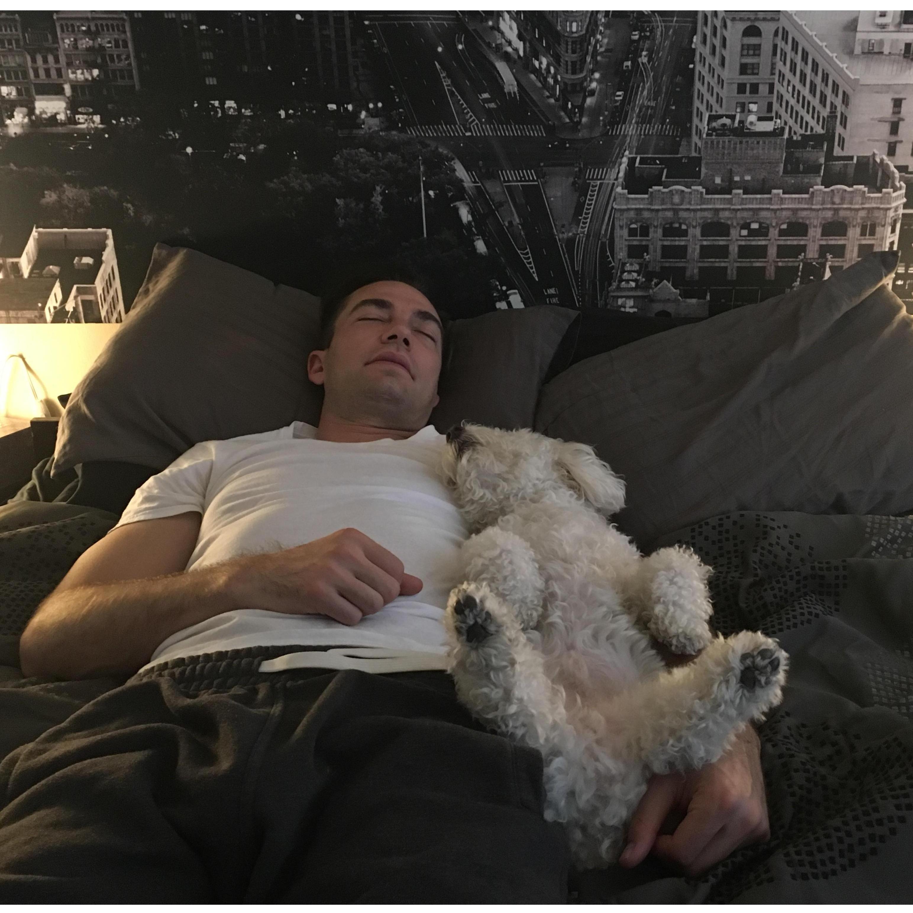Tony being the best Fur Daddy ever w/ our Ace!