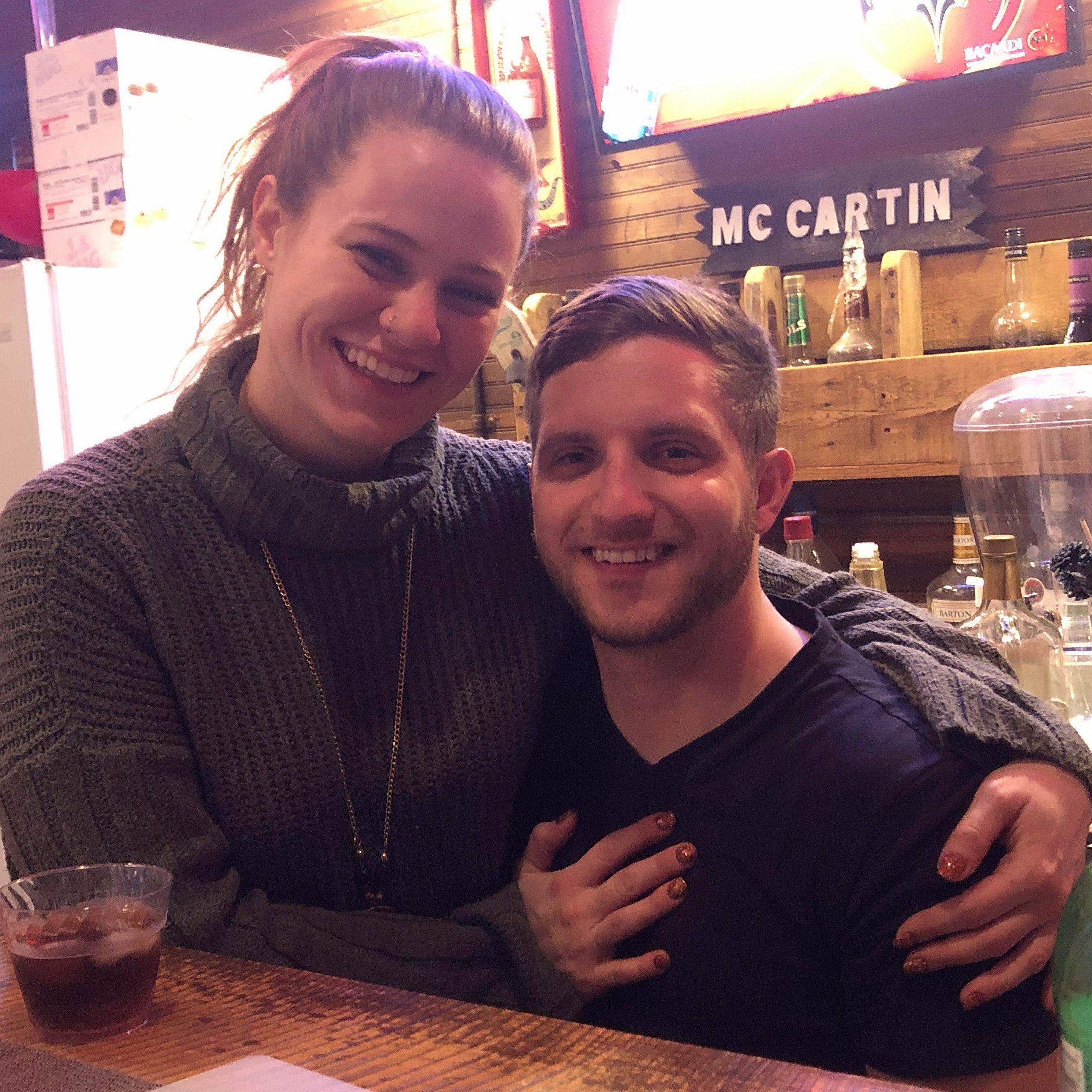The Wedding Venue Bar (aka the Bride's Grandmothers Carriage House), Beallsville, MD | December 2021