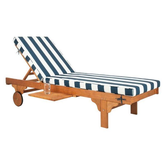 Alvah Reclining Chaise Lounge with Cushion