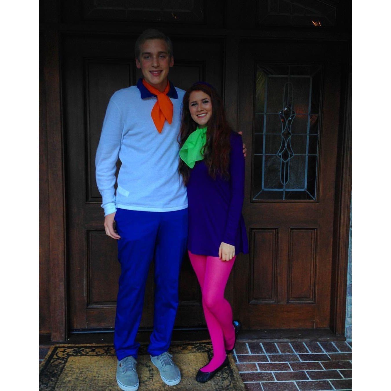 Kathryn and Logan as Fred and Daphne at Logan's Homecoming dance (2015)