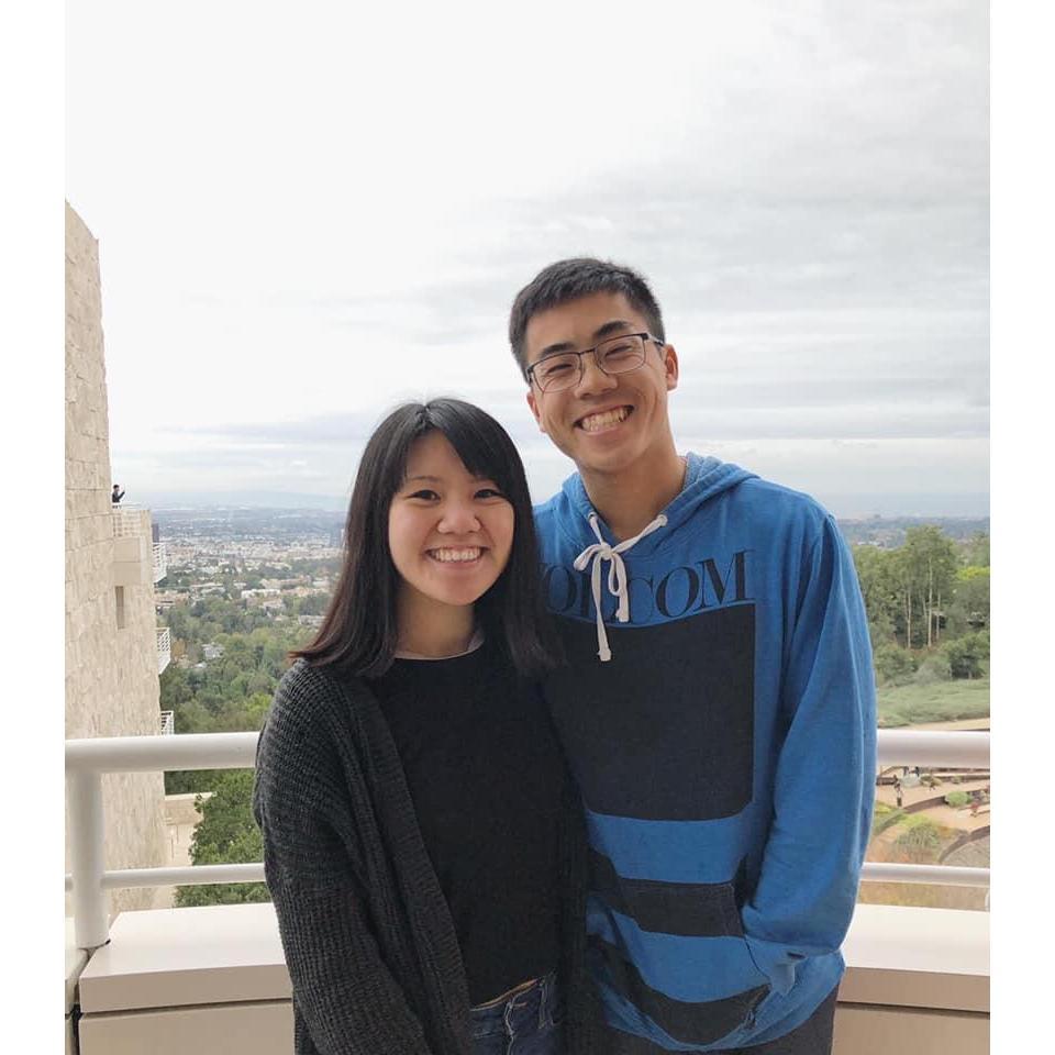 At the Getty museum