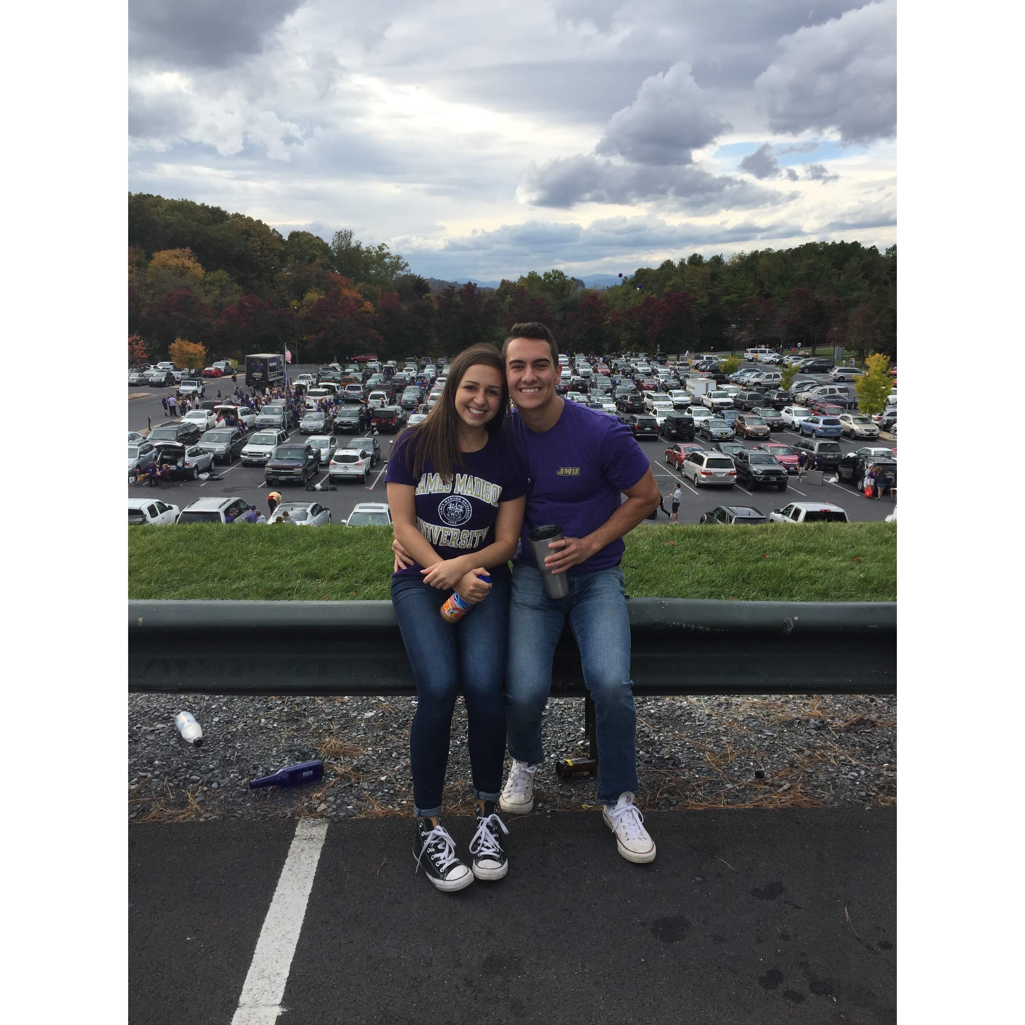 First JMU football game