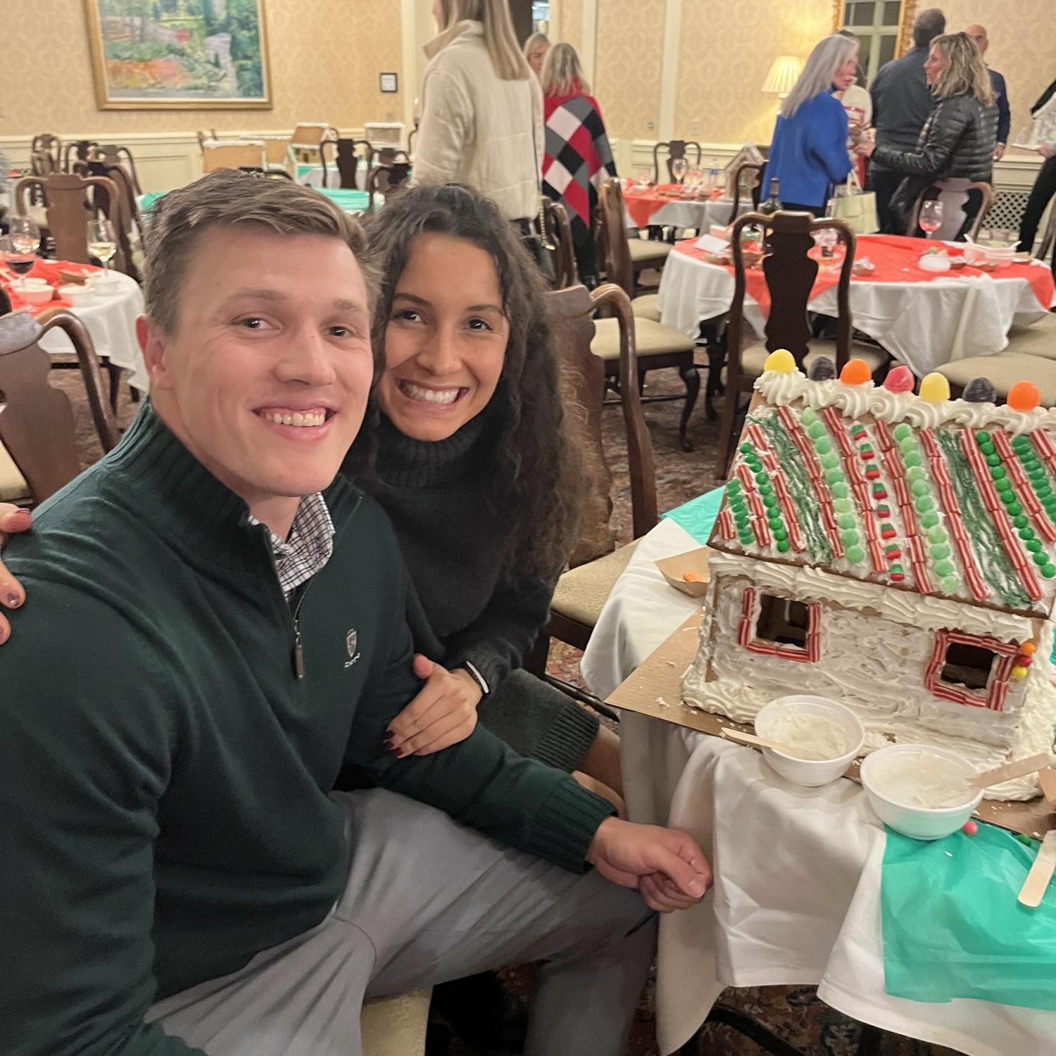 Gingerbread making contest at Scioto in Upper Arlington! It was a winner in our hearts.