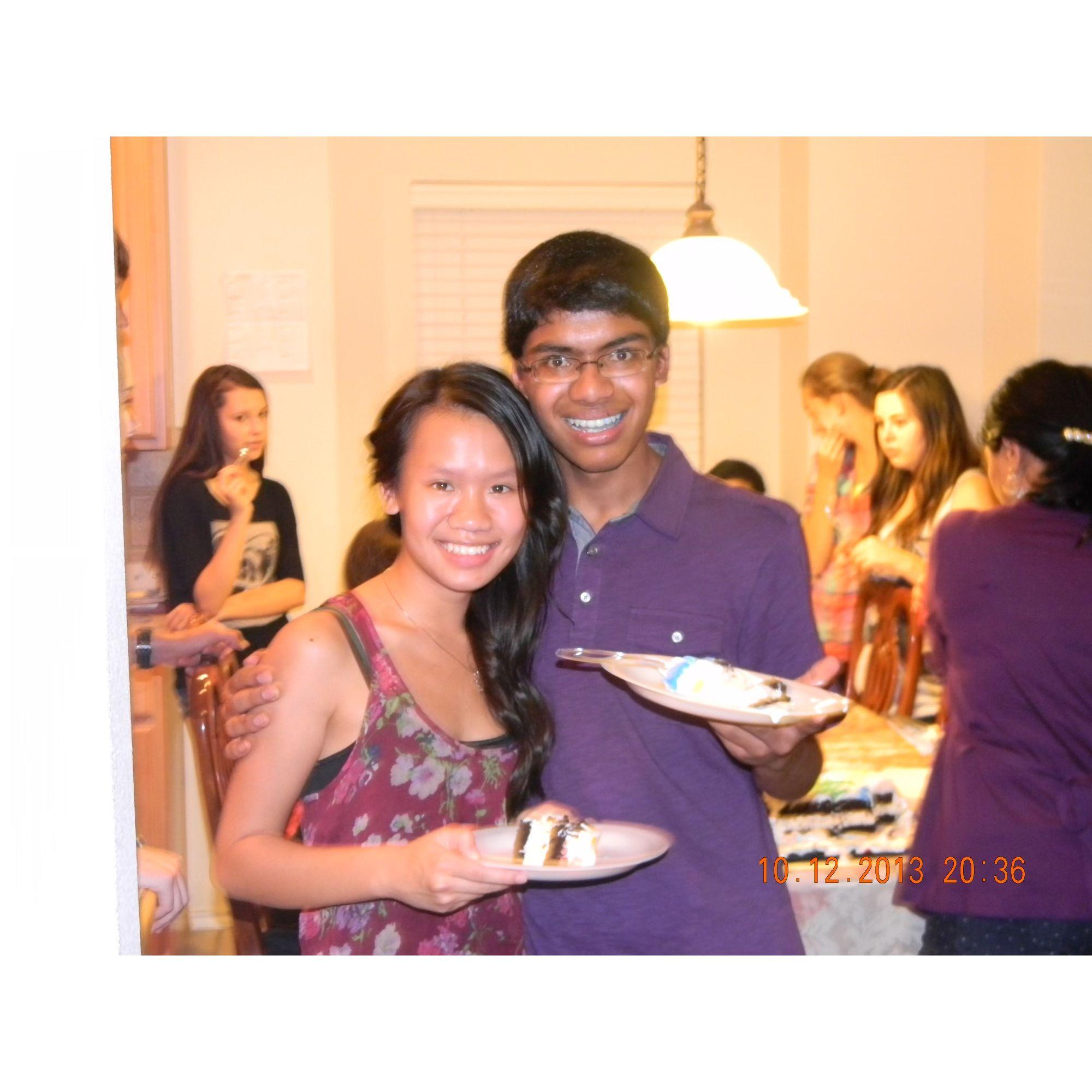 Oct 2013: Shazib's birthday party