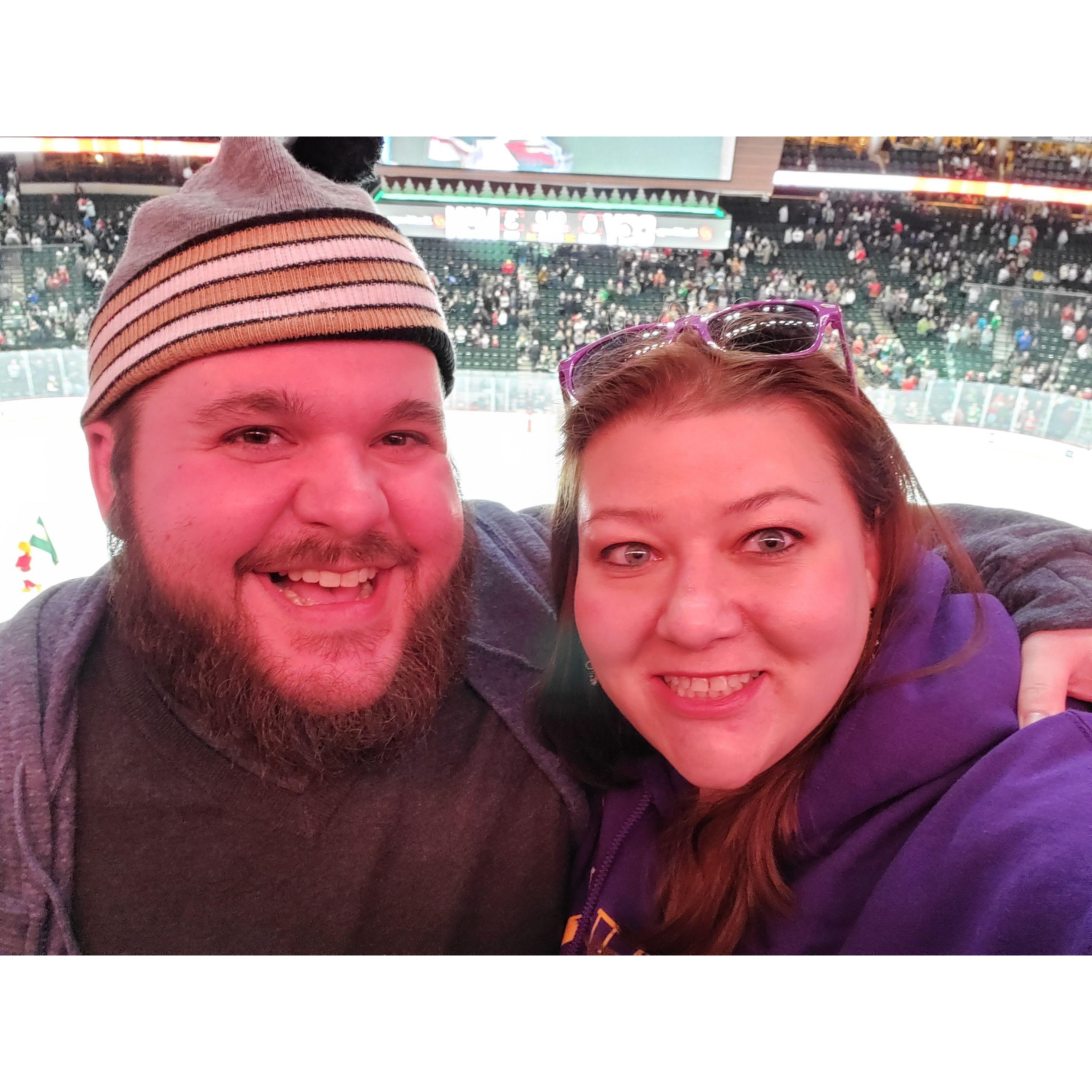 WILD Hockey game