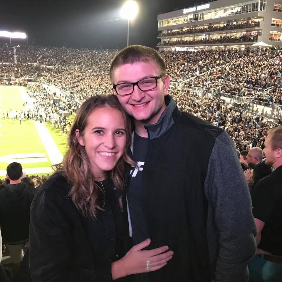 Finishing off our senior year of college!