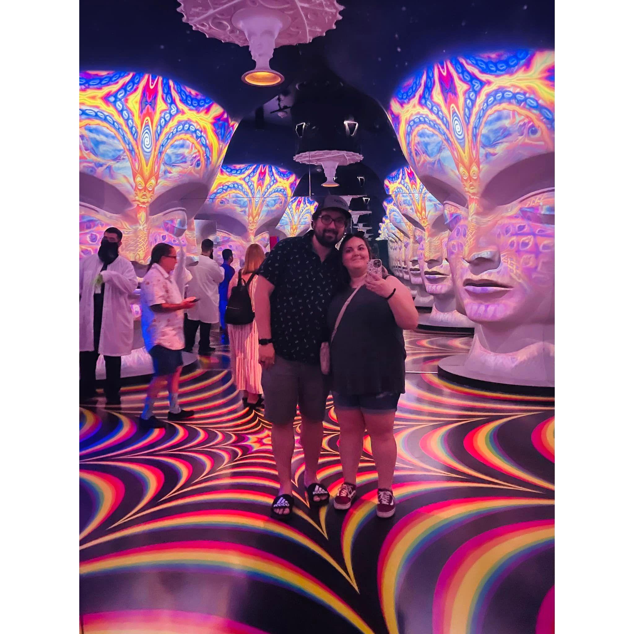 Exploring Meow Wolf in Las Vegas, NV in 2022