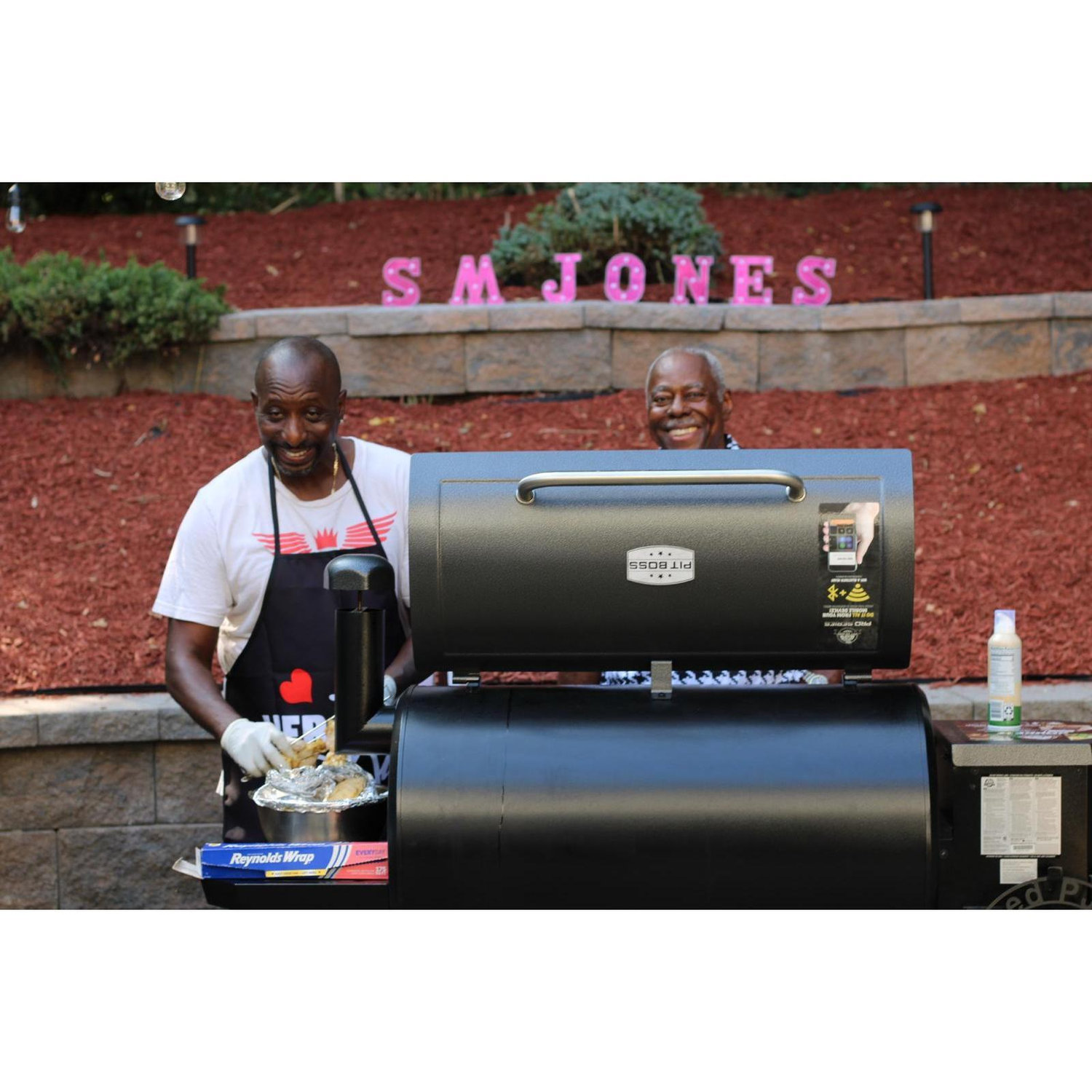 Dad & Shi BBQ Time