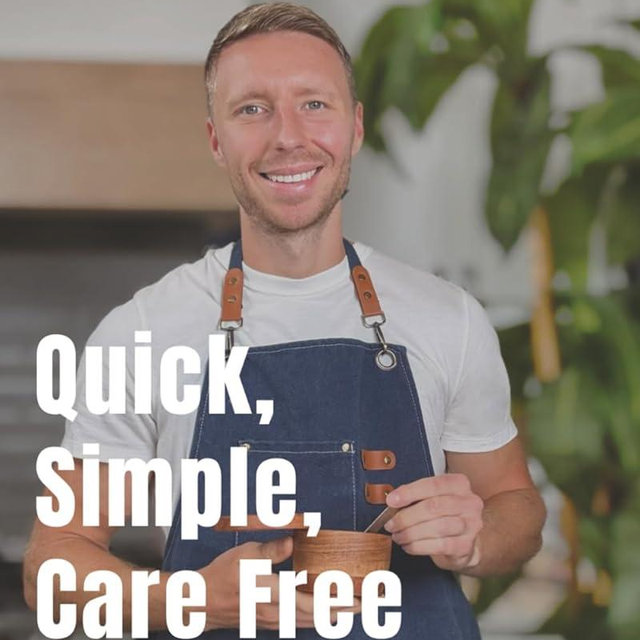 Quick, Simple, Care Free: A low-carb cookbook for fat-loss packed with meal plans, grocery lists, easy high-protein recipes and healthy desserts