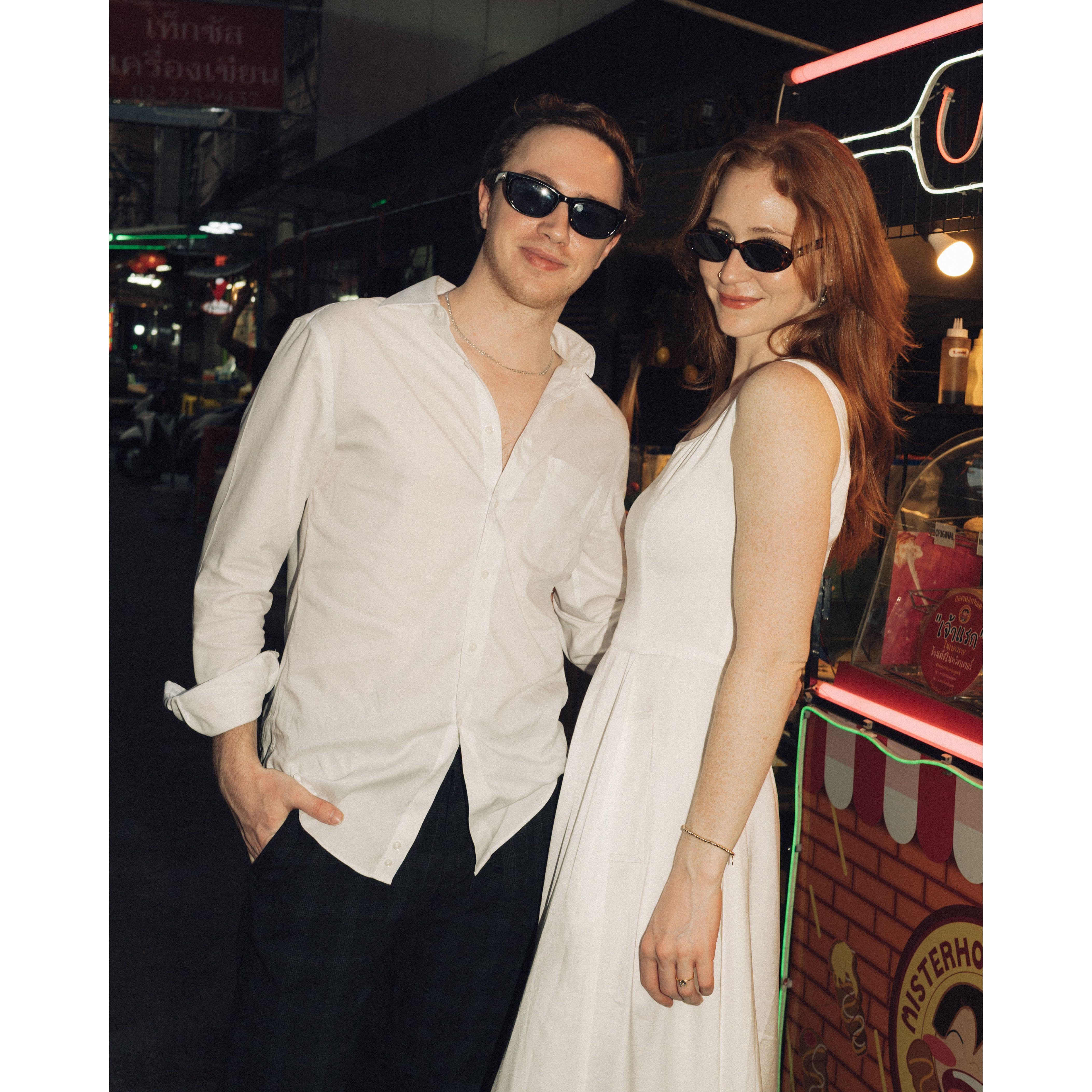 our engagement photos in Bangkok :)