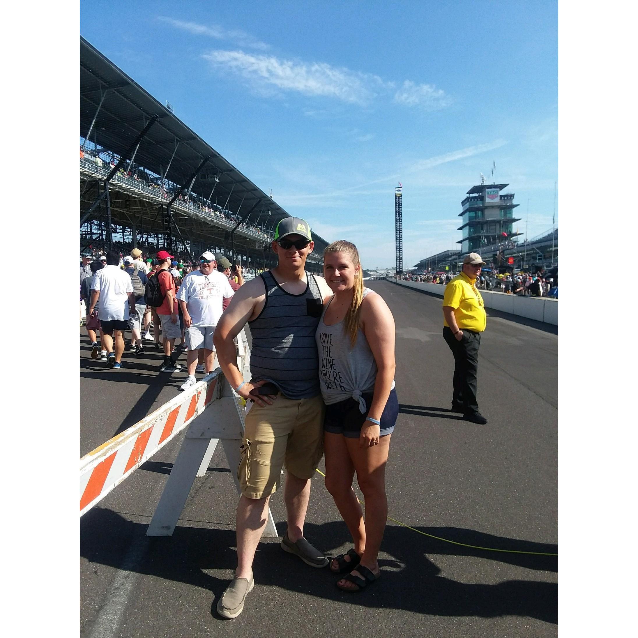 Our 3rd Indy 500 together