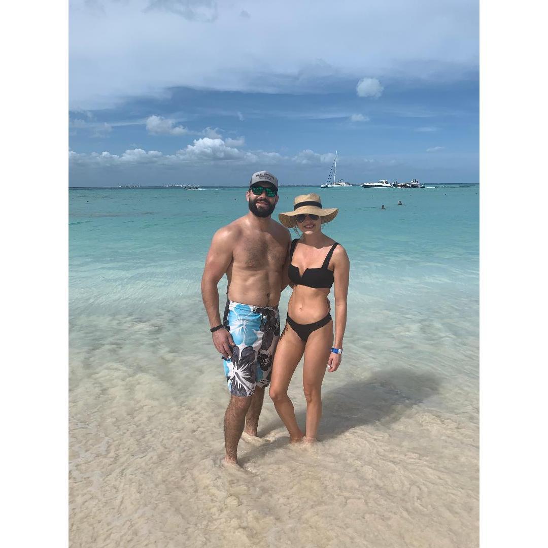 One of our many travels to Isla Mujeres