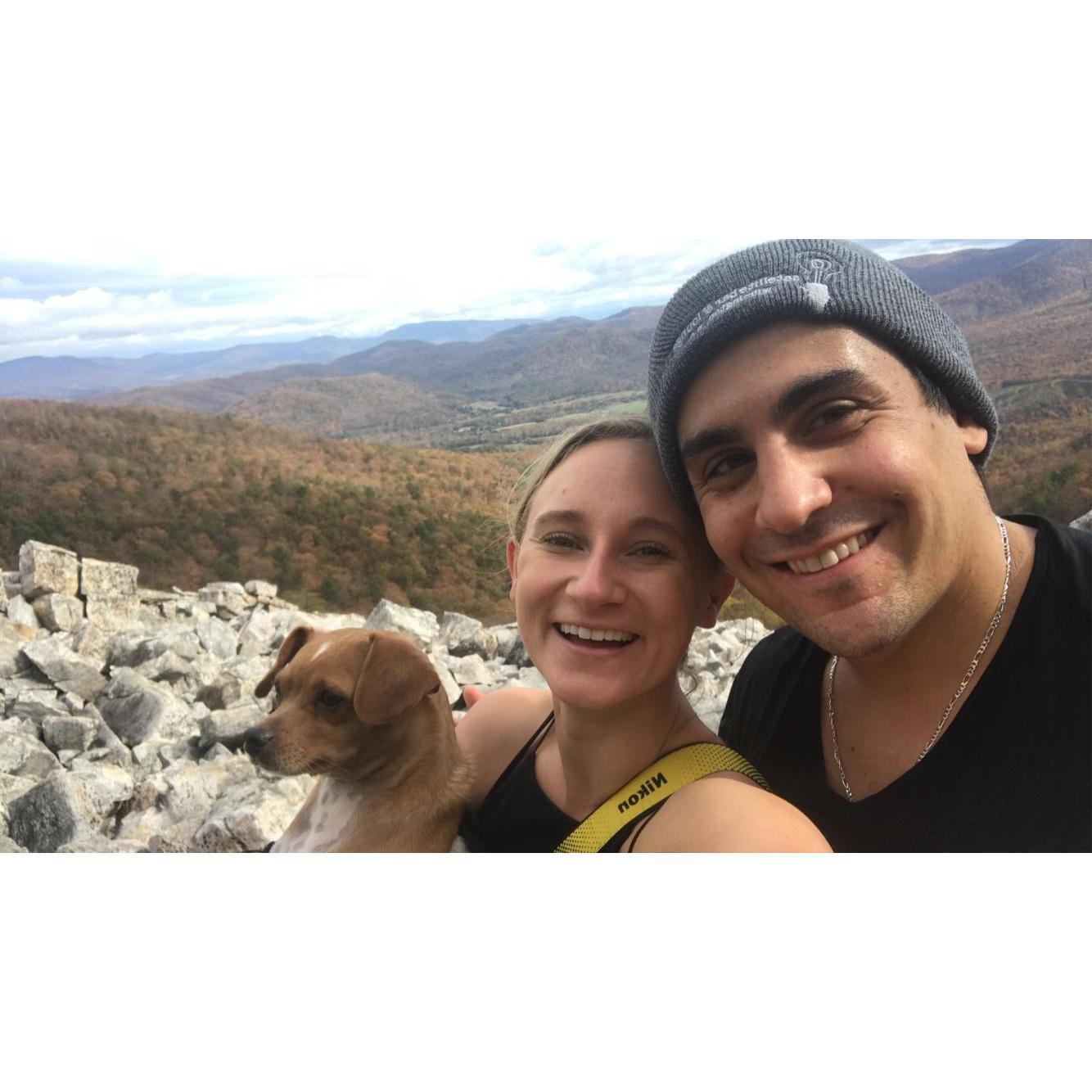 Hiking in VA