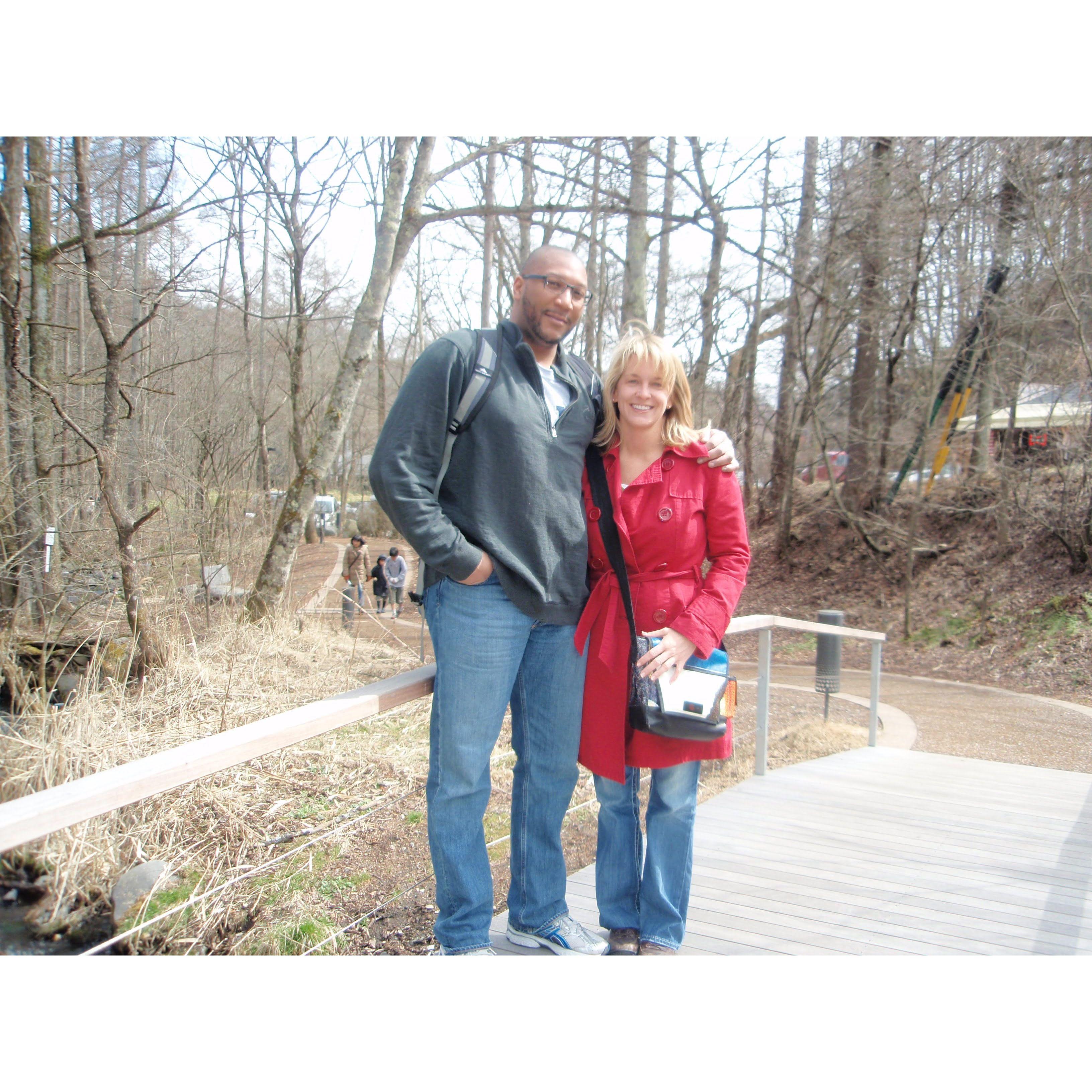 Reconnecting with Robert while he was in Japan. This is a trip to Nagano, 2011.