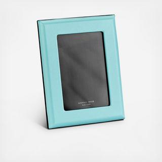 5 X 7 Embossed European Pebble Grain Leather Picture Frame
