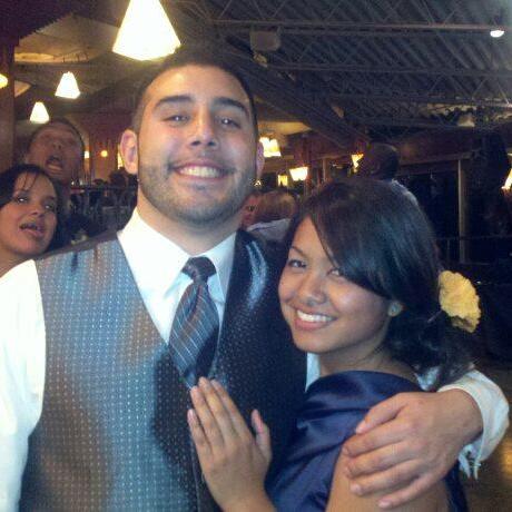 This was at Chris's groomsman, Earl's wedding. (October 2011)