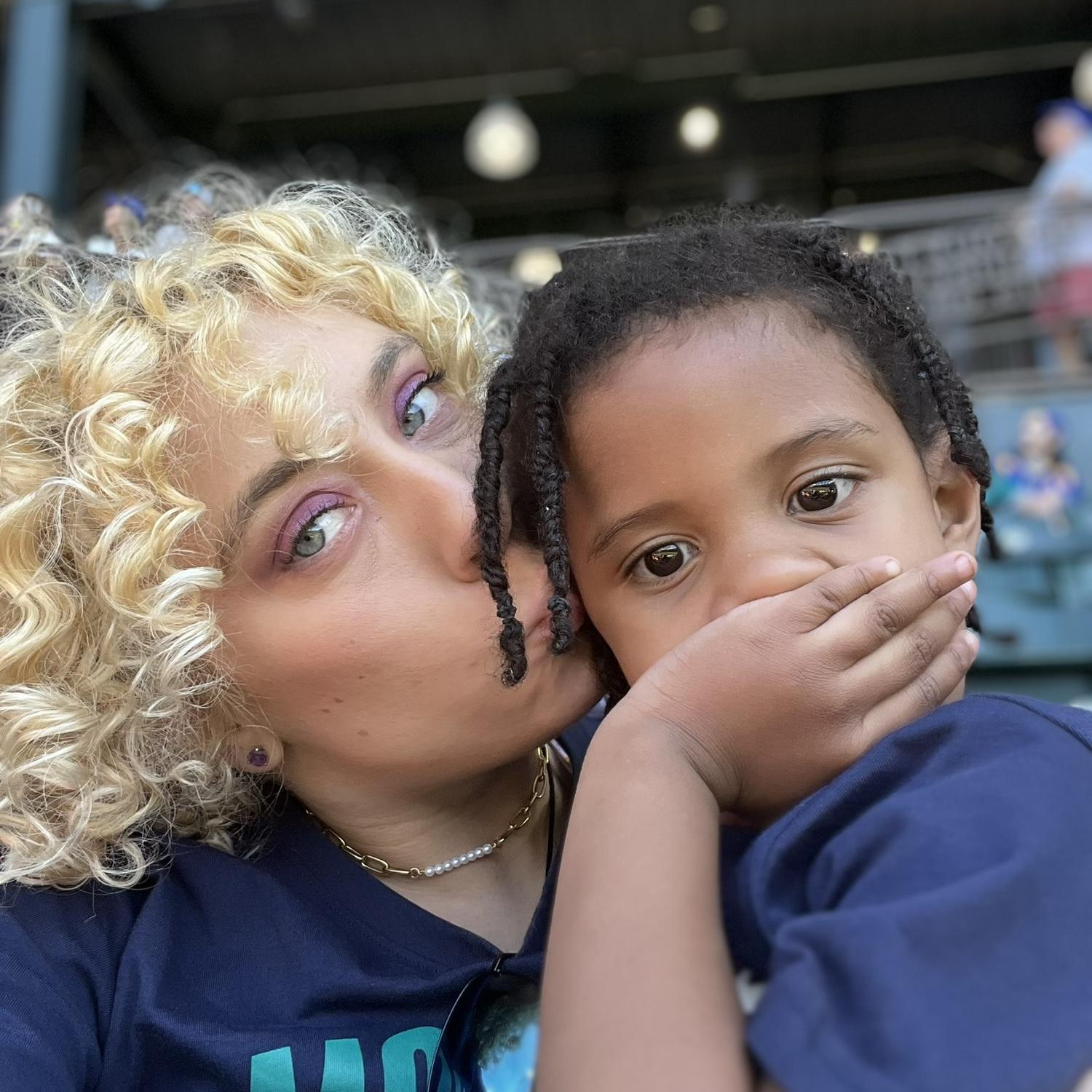 First baseball game