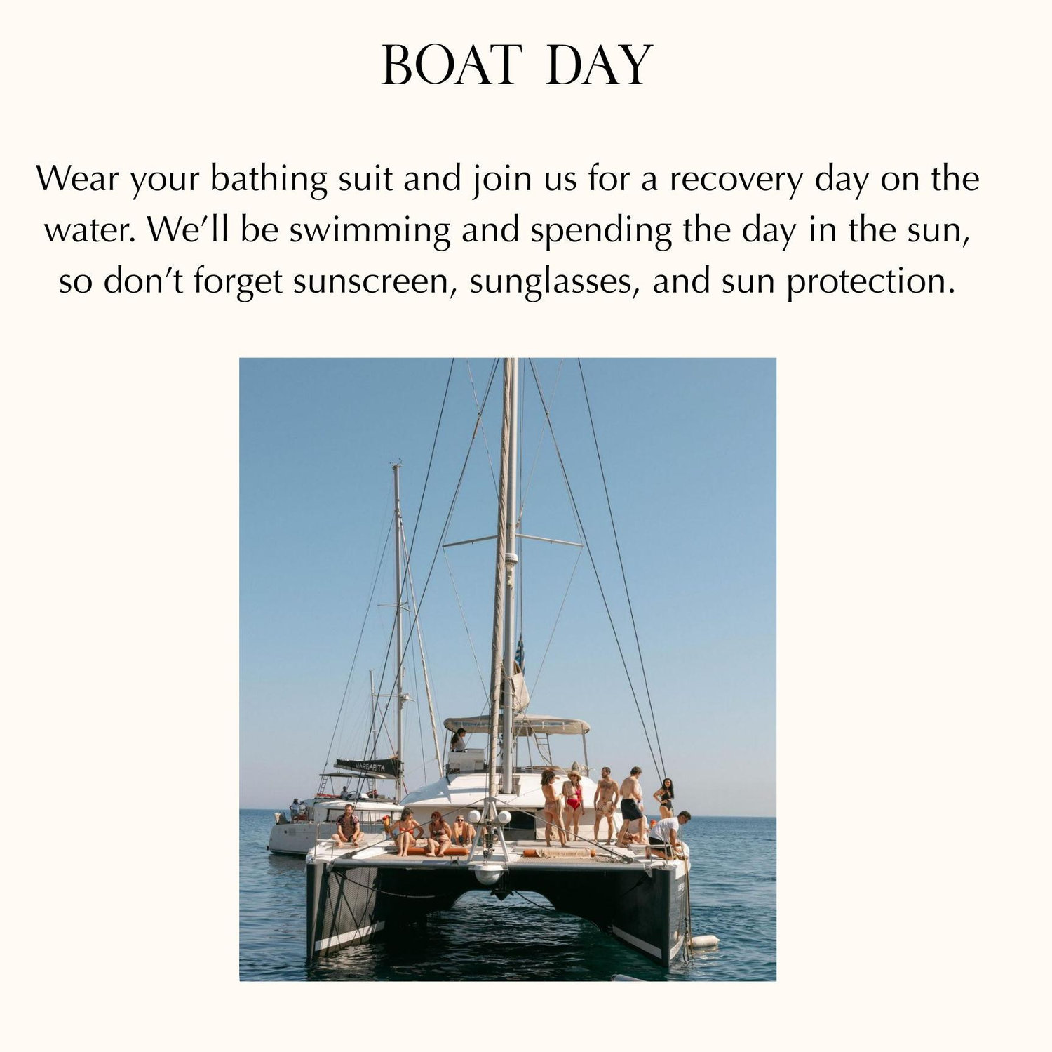 Boat Day