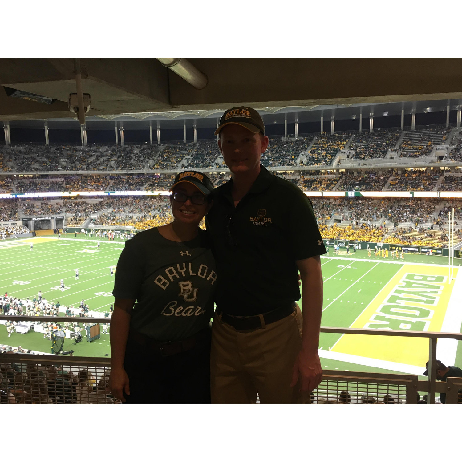 At Baylor Homecoming