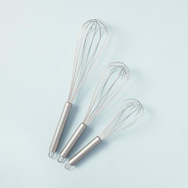 3pc Satin Finish Stainless Steel Whisk Set - Hearth & Hand™ with Magnolia