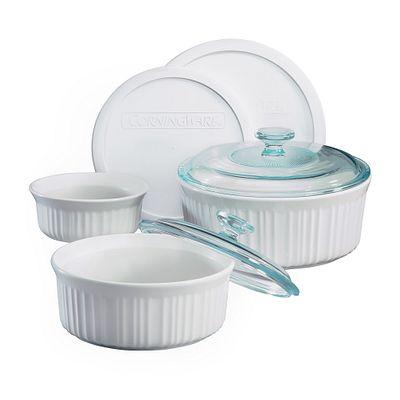 CorningWare®French White 7-piece Casserole Set