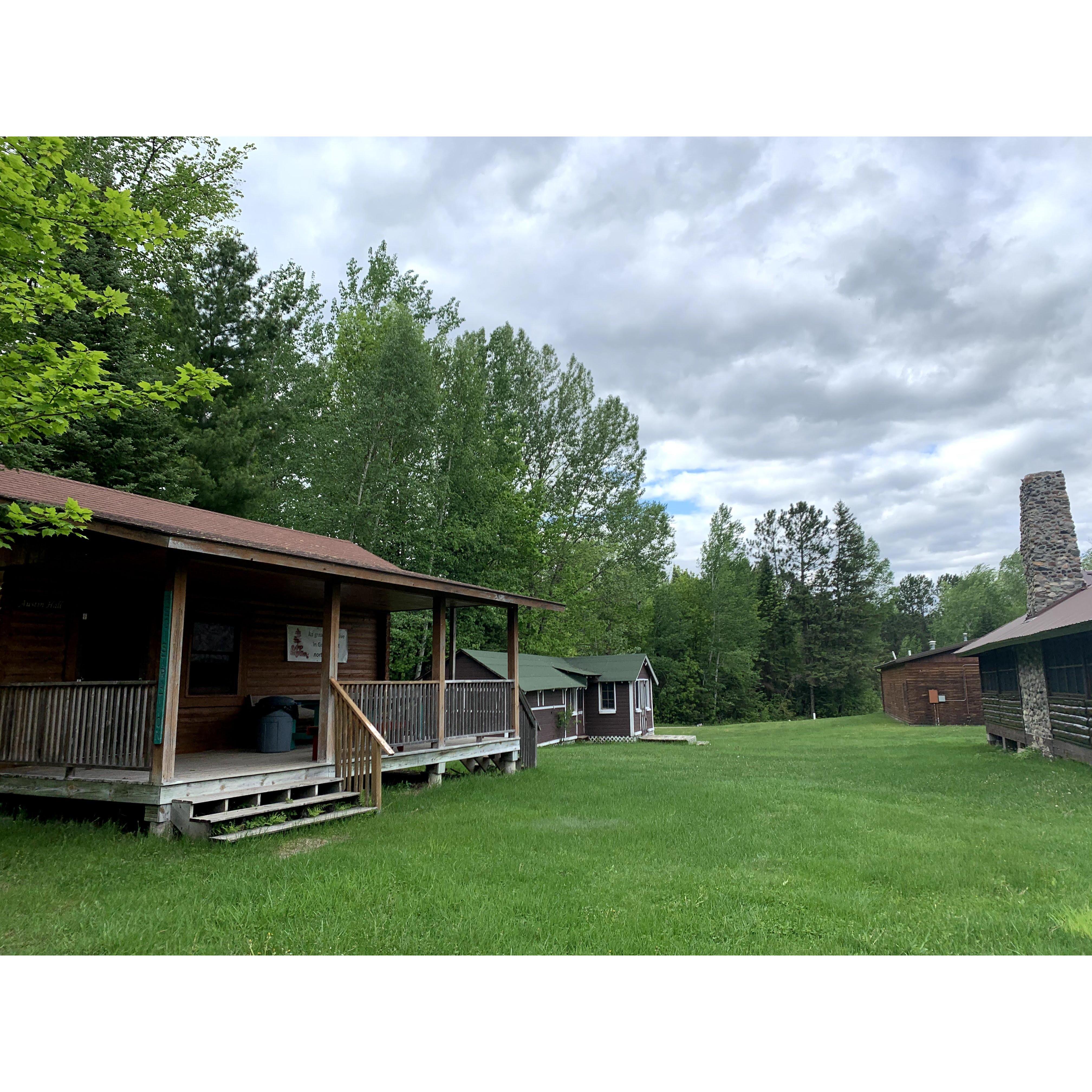 more cabins at Camp Hiawatha