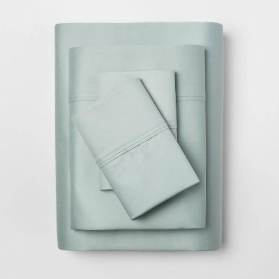 400 Thread Count Solid Performance Sheet Set - Threshold™