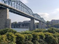 Walk down Walnut Street Bridge