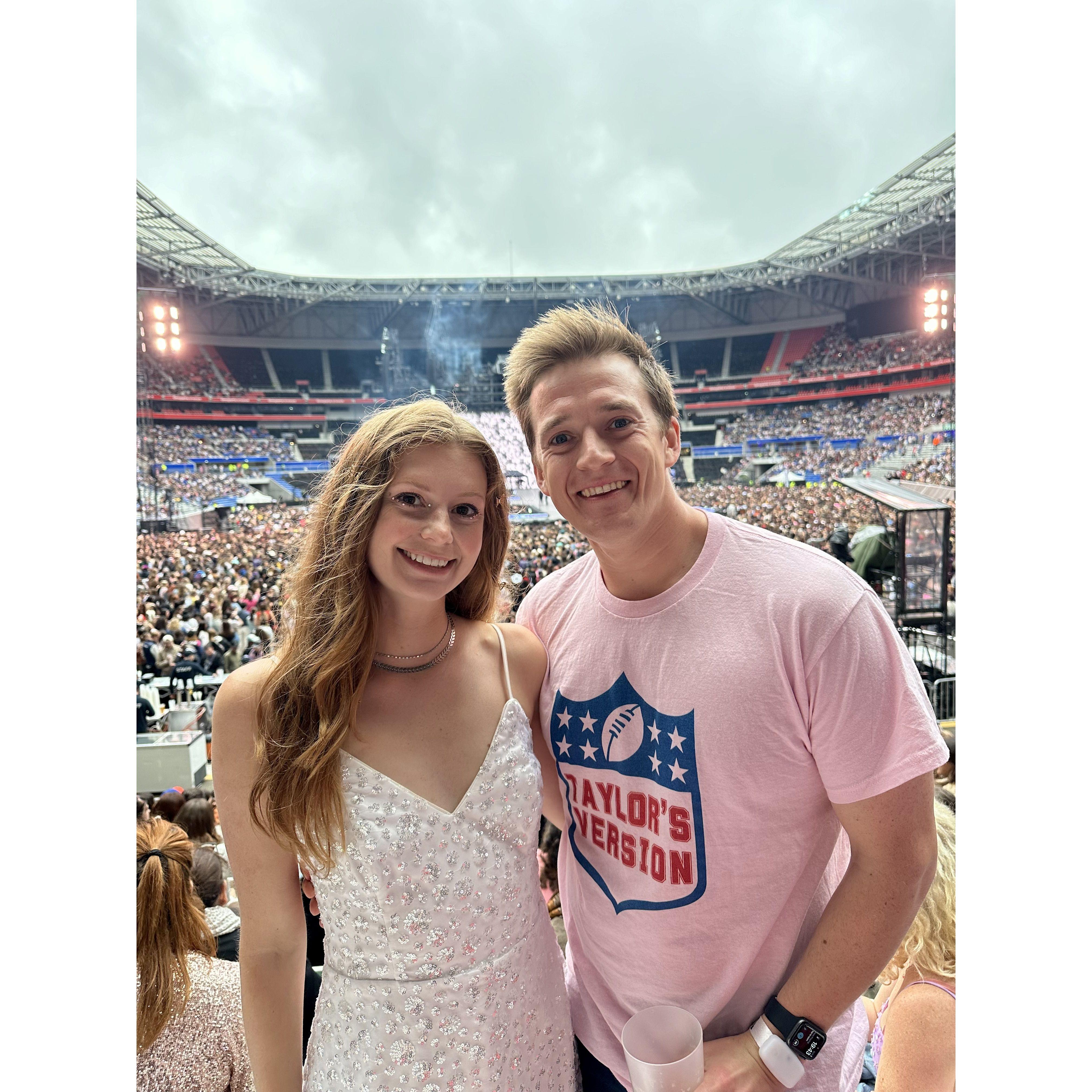 Taylor Swift: The Eras Tour!!! in Lyon, France (June 2024)