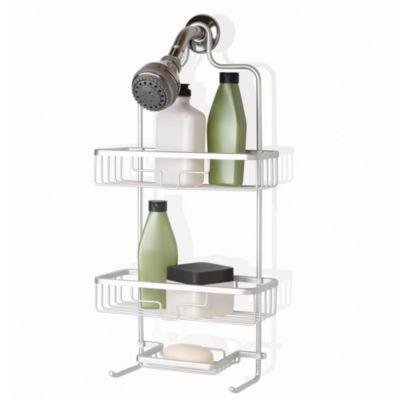 .ORG™ NeverRust® Aluminum Shower Caddy in Satin Chrome