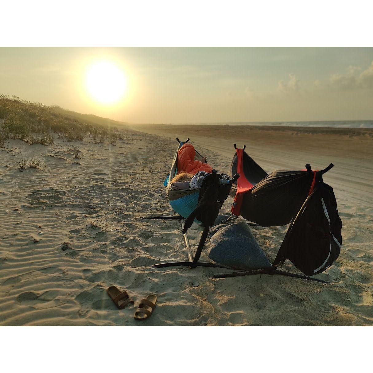 Beach Hammocking