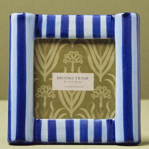 Brooke Striped Picture Frame