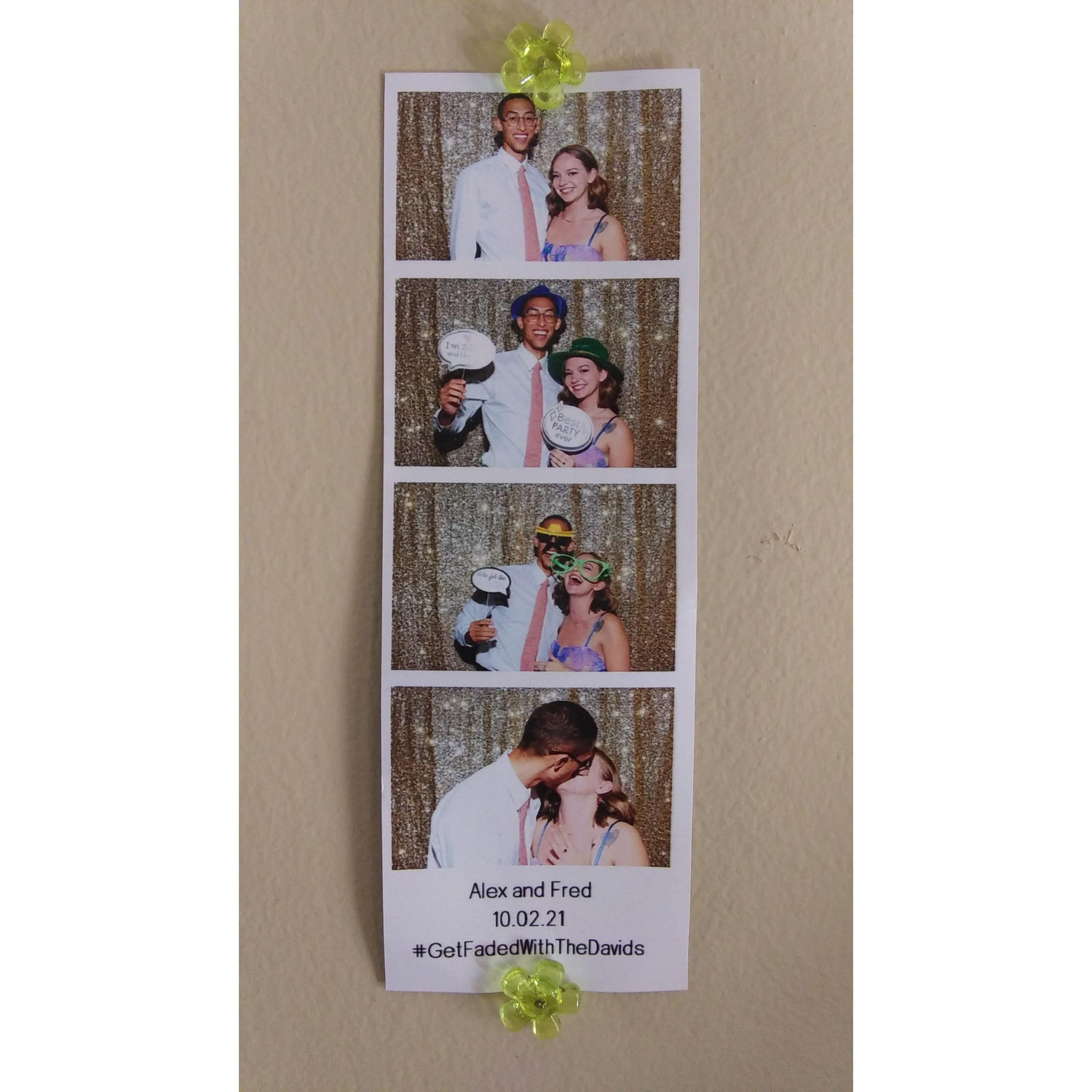 Fred and Alex's wedding
